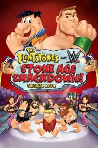The Flintstones And WWE Stone Age Smackdown Poster