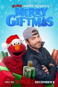 Elmo and Mark Rober’s Merry Giftmas Poster