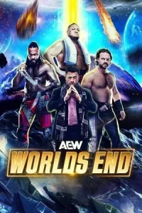 AEW Worlds End PPV Live 27th December Poster