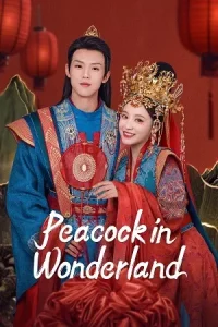 Peacock in Wonderland Poster