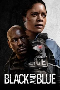 Ā Black and Blue Poster
