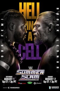  WWE SummerSlam Poster